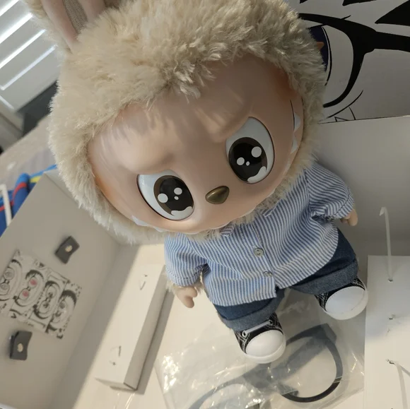 POP MART THE MONSTERS FLIP WITH ME Vinyl Plush Doll NEW (USA SELLER) Out Of Box - Picture 2 of 12